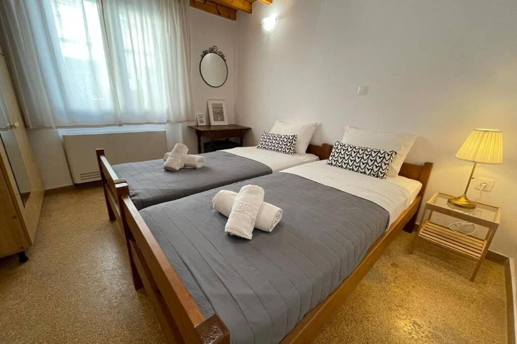 Panos Rooms Modern 3-Bedroom Apartment Ándros 외부 사진